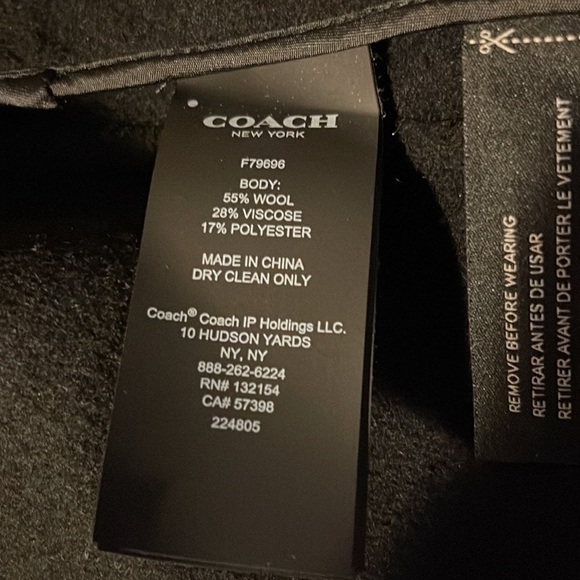 Sz L Coach spring/fall coat - Picture 7 of 7